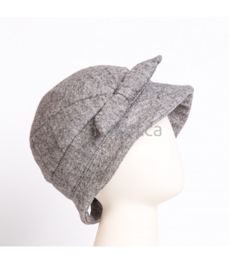 Chapeau boucle gris - 02