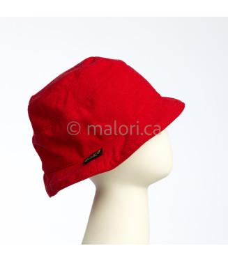 Chapeau cloche - rouge